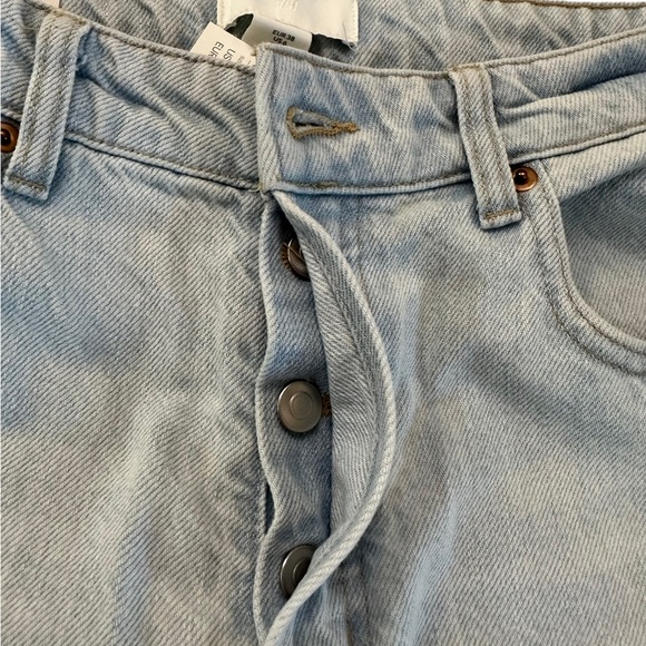 H&M 100% Cotton Flare High Waist Ankle Length Jeans Size 6 - Picture 9 of 17